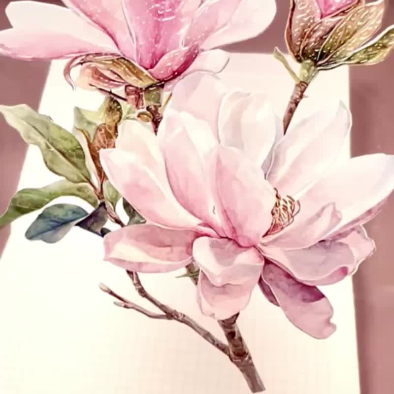 宁静之意Tranquil Whisper - 纸胶带 - 塑料 多色