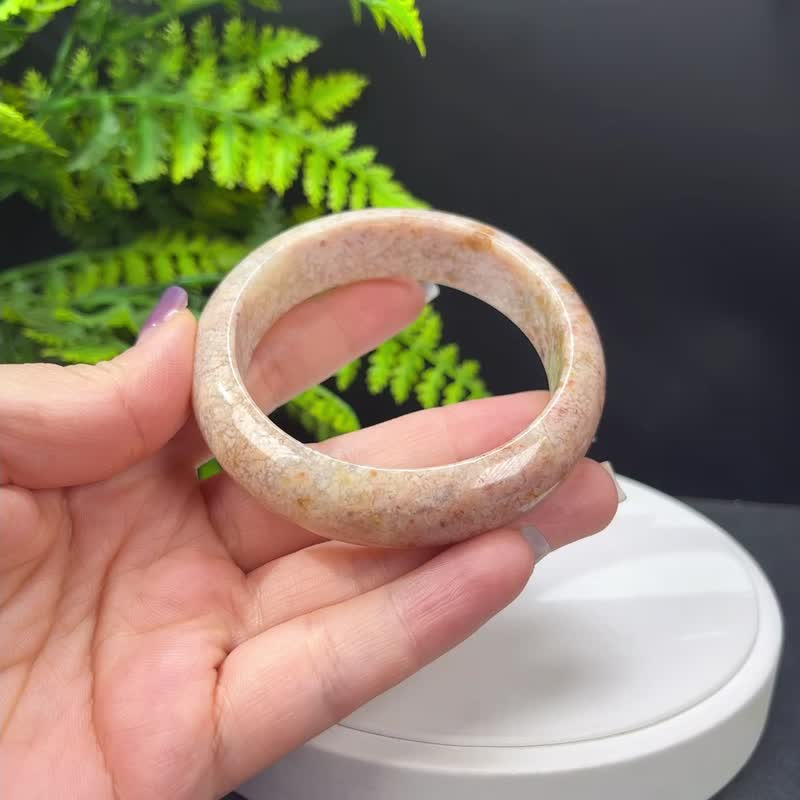 冰花爆晶玛瑙手镯 58+MM - 手链/手环 - 半宝石 