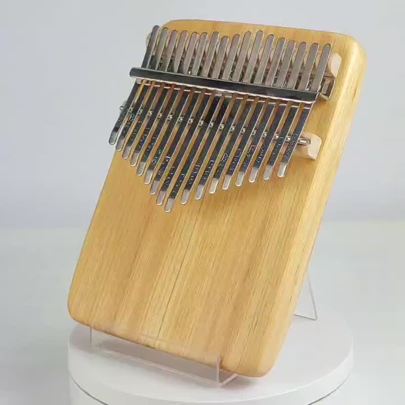 越南桧木拇指琴/17音拇指琴/KALIMBA - 吉他/乐器 - 木头 咖啡色