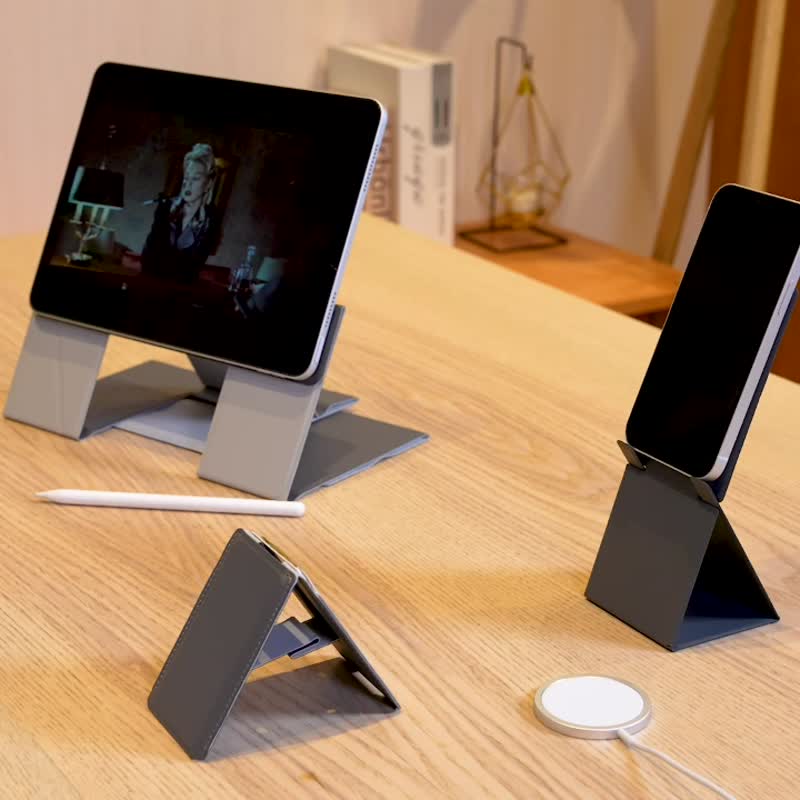 手机桌上架 - 手机座/防尘塞 - 人造皮革 