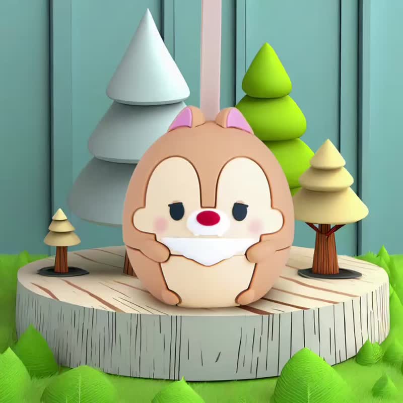 (可爱在一起)迪士尼UFUFY系列蓝牙喇叭-蒂蒂(任两个角色变双声道) - 扩音器/喇叭 - 其他材质 卡其色