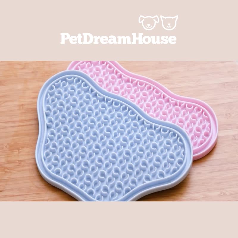 【猫狗用品】PetDreamHouse 爪爪星球口水舔食垫 - 碗/碗架 - 塑料 