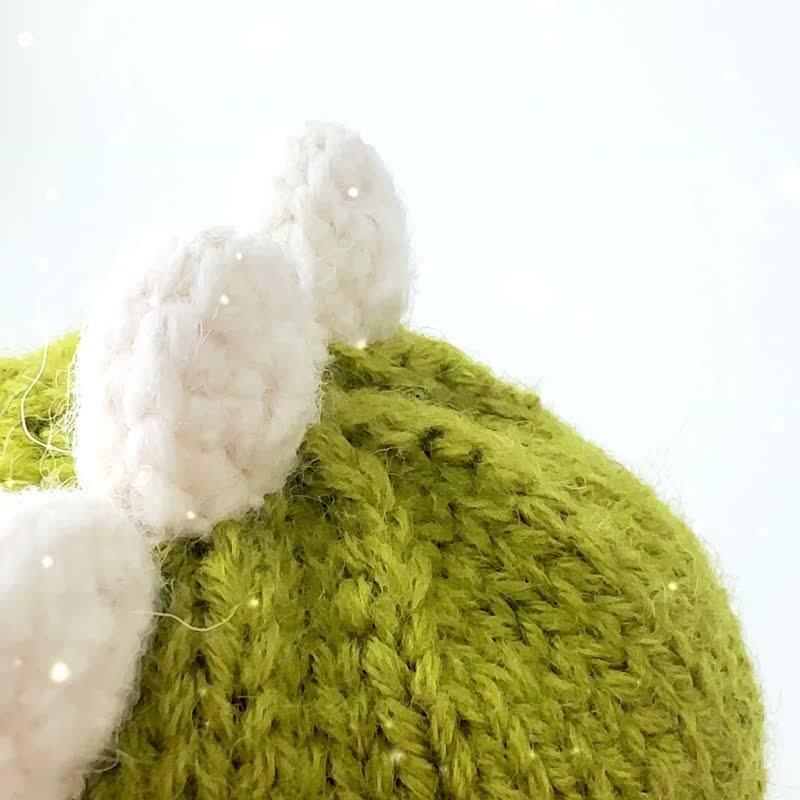 龙娃娃手工纺织龙符号2024新年礼物娃娃 - 玩偶/公仔 - 其他材质 绿色