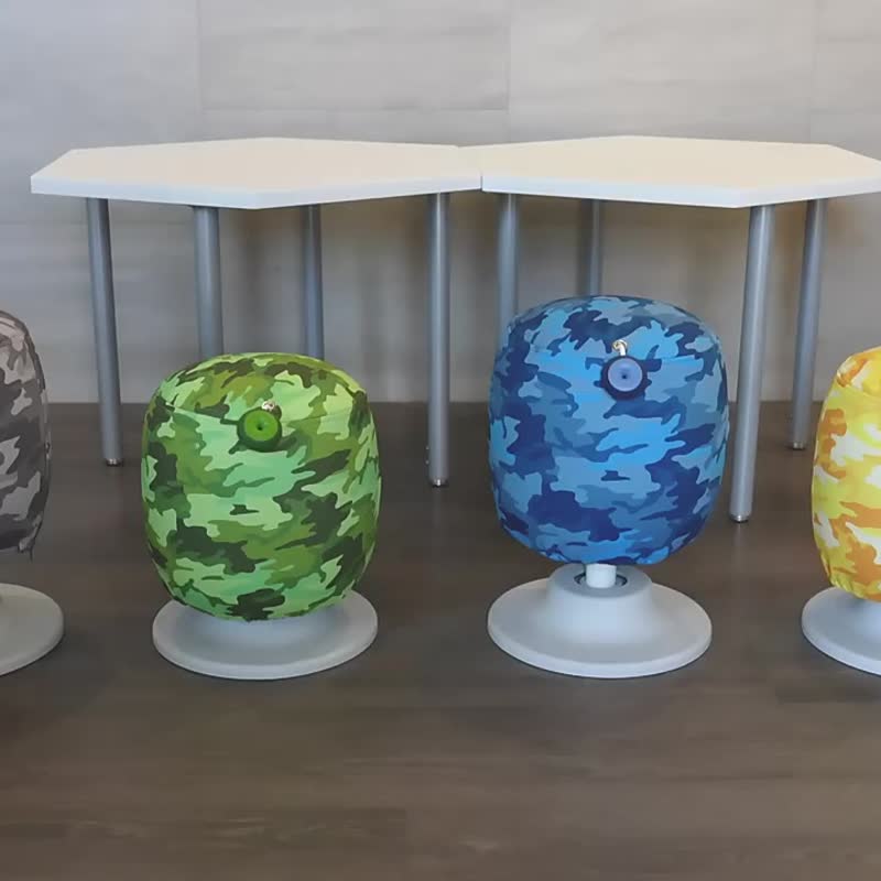 BONBON 迷彩儿童3D立体动态椅 - 椅子/沙发 - 海绵 多色