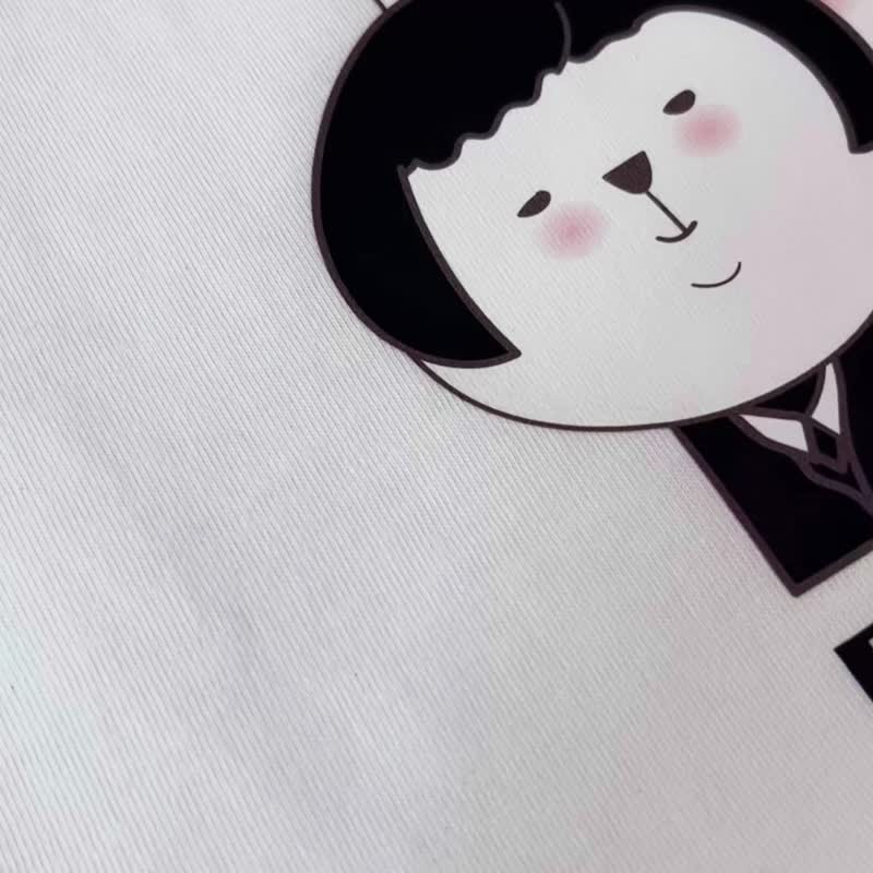 【台丸兄弟】一周八天  短T/男T恤/女上衣/T-Shirt - 男装上衣/T 恤 - 棉 白色