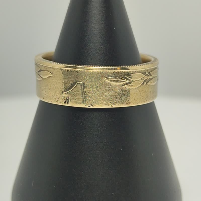 Chile Coin Ring 1 Peso 1978 coin rings for men coin rings for women - 戒指 - 其他金属 