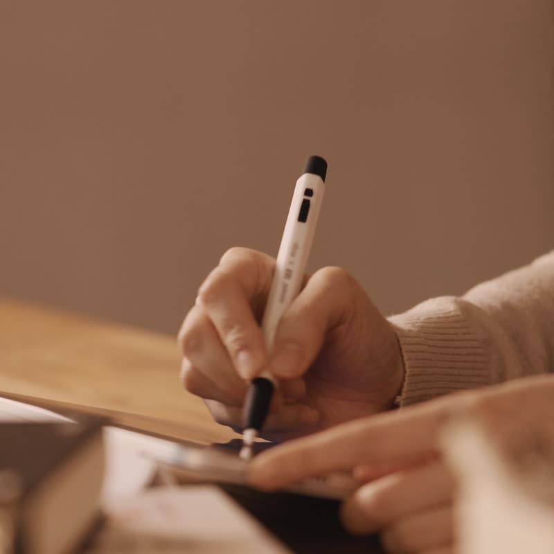 Apple Pencil 2代 / Pro MONAMI 153联名笔套 - 数码小物 - 硅胶 白色