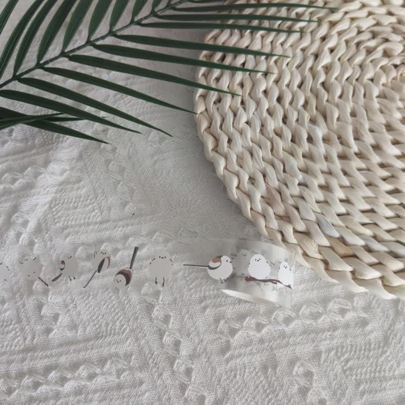 鸟类装饰胶带观鸟爱好者的礼物 手账爱好者必备的文化创意物品 - 贴纸 - 其他材质 透明