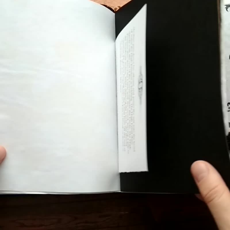 Turkish blue witch journal handmade Large magic notebook diary spell book - 笔记本/手帐 - 纸 蓝色
