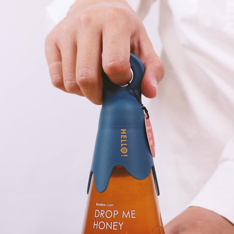 手挤空降瓶-蜂蜜单品 /  466g x1 (特殊蜜) - 蜂蜜/黑糖 - 新鲜食材 橘色