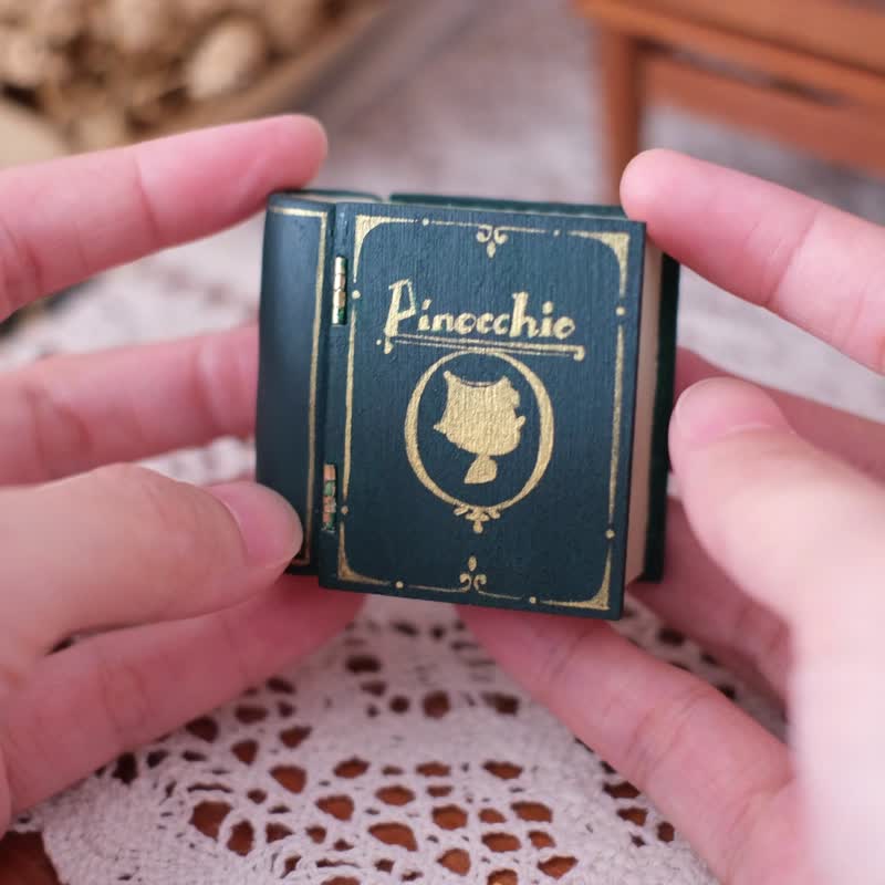 【棉花星球】书里的匹诺曹 - 玩偶/公仔 - 木头 