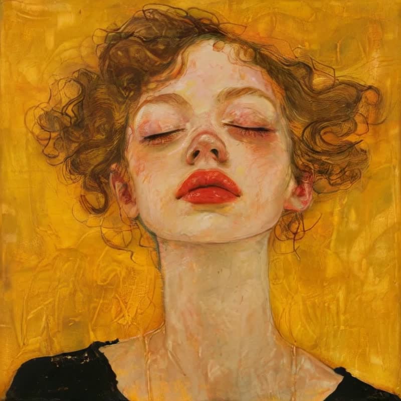 绮想 艺术微喷 抽象肖像风格 挂画点亮卧室书房的灵感瞬间 - 海报/装饰画/版画 - 棉．麻 