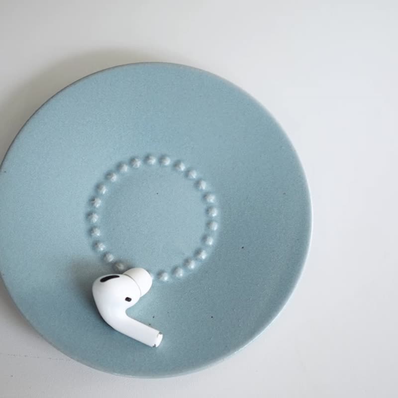 夏日花火 AirPods Case 耳机壳保护套 - 耳机收纳 - 硅胶 蓝色