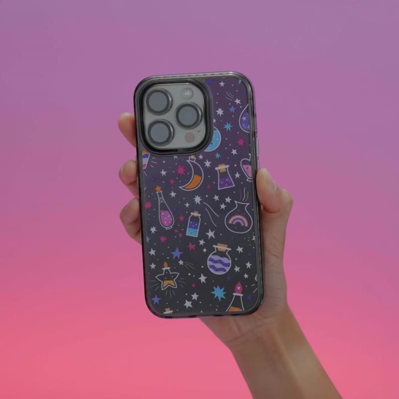 多种图案 CARLY WATTS - Flippy 磁吸皮革卡套MagSafe 手机支架 - 手机配件 - 人造皮革 多色