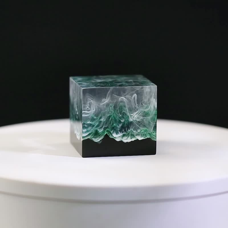 定制化手作印章 – 云岚峰岳 - 印章/印台 - 树脂 