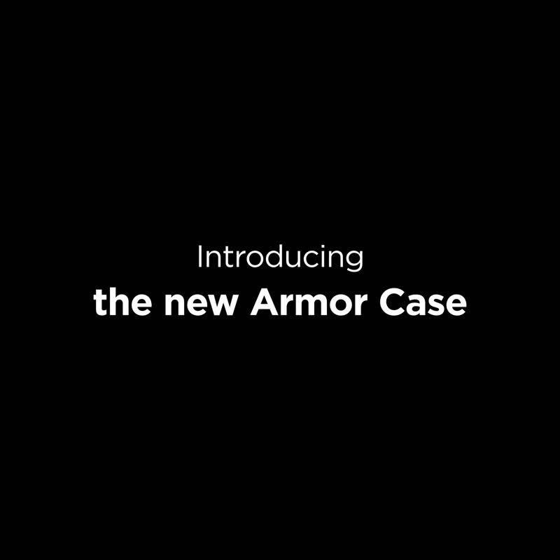 iPhone 14 Pro/Pro Max Armor冲击吸收消光手机壳 防摔手机壳 - 手机壳/手机套 - 塑料 黑色