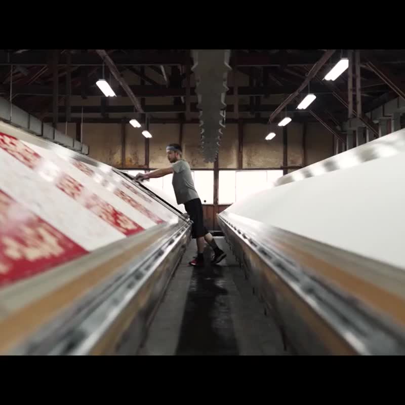 京都mashu手工制风吕敷 – 扇 蓝色 / 二巾 日本制 纯棉 工艺 - 丝巾 - 棉．麻 蓝色