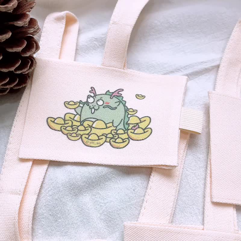 【yitiart】饮料杯套 提袋 环保杯套 手提袋 饮料袋 定制化 - 随行杯提袋/水壶袋 - 棉．麻 白色