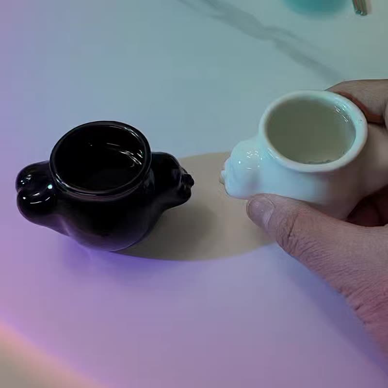 情侣陶瓷杯_BBojan SET - 花瓶/陶器 - 瓷 透明