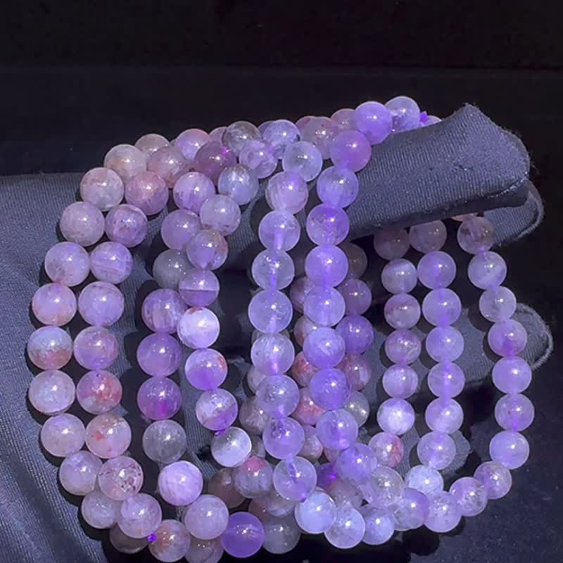 极光 23 极光二三 手串  极光二十三 紫极光 黑极光 红极光 手珠 - 手链/手环 - 水晶 多色