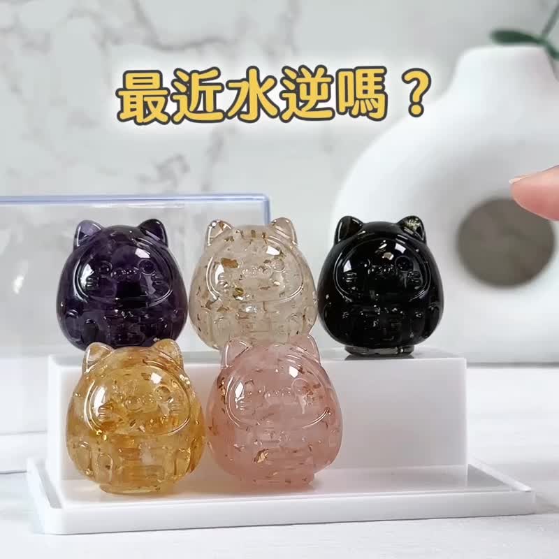 【快速出货】水晶达摩小公仔 萌粒摆饰 | 圣诞 交换礼物 - 摆饰 - 水晶 多色