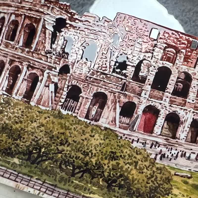 404_品川日_羅馬假期 - 纸胶带 - 塑料 多色