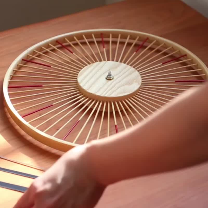 简约竹时挂钟 日式风格 静音壁钟 新居礼物 手工制作 北欧摆件 - 时钟/闹钟 - 竹 