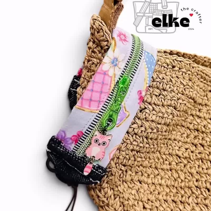外套/围巾防丢挂带 - 围巾/披肩 - 棉．麻 粉红色