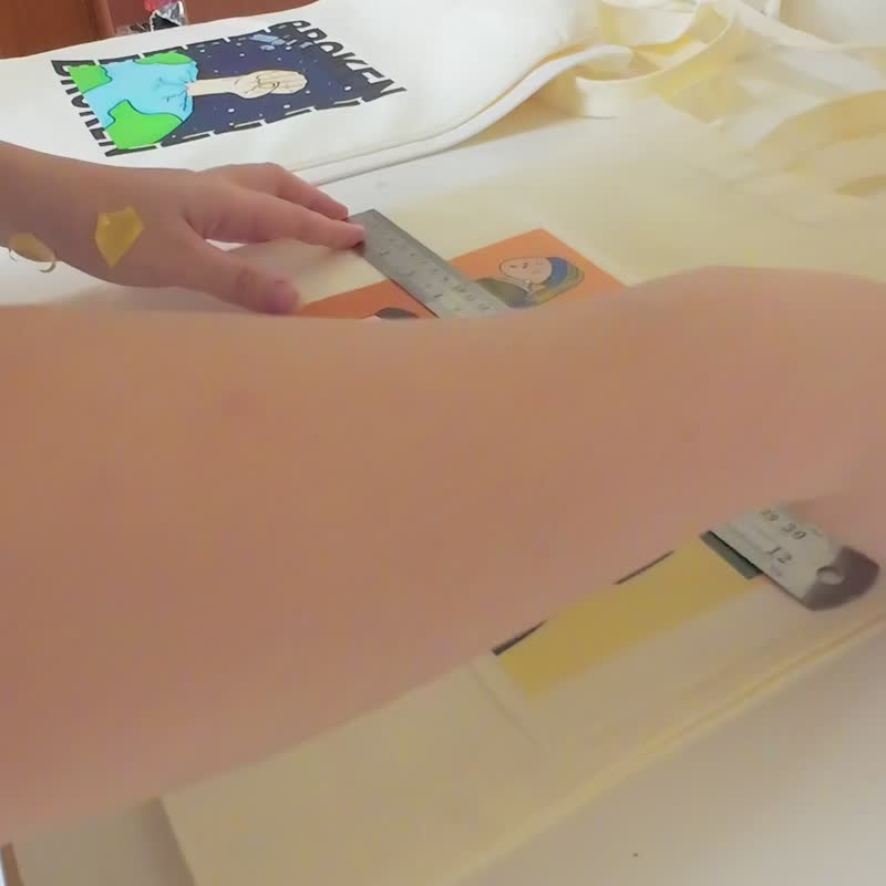 文艺复兴的老人们 帆布托特包 Old Man Century Canvas Tote Bag - 手提包/手提袋 - 棉．麻 