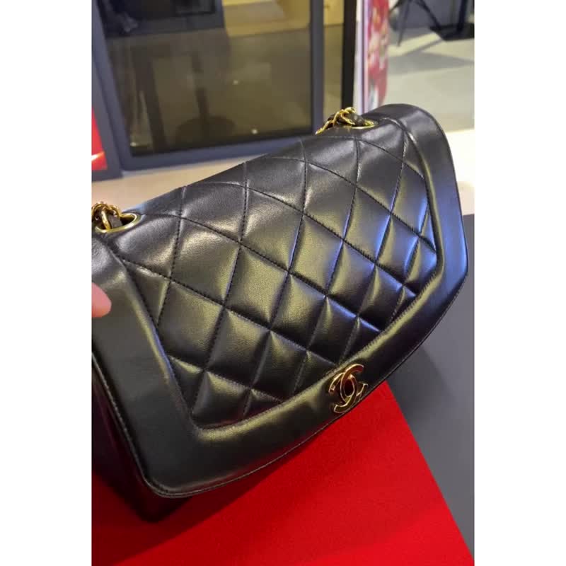 【香港制造|韩国绒布】手制内袋-Chanel Diana Medium 25cm - 化妆包/杂物包 - 其他材质 多色