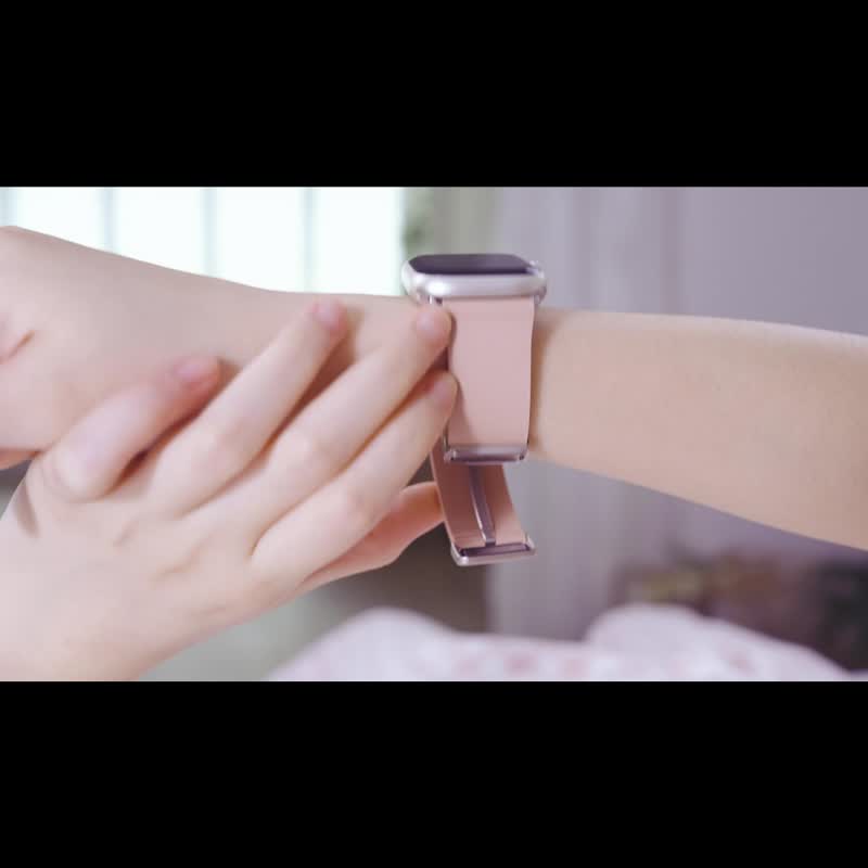 【悠游卡认证】Apple Watch 皮革悠游卡表带_星光白 - 造型悠游卡/交通卡 - 真皮 白色