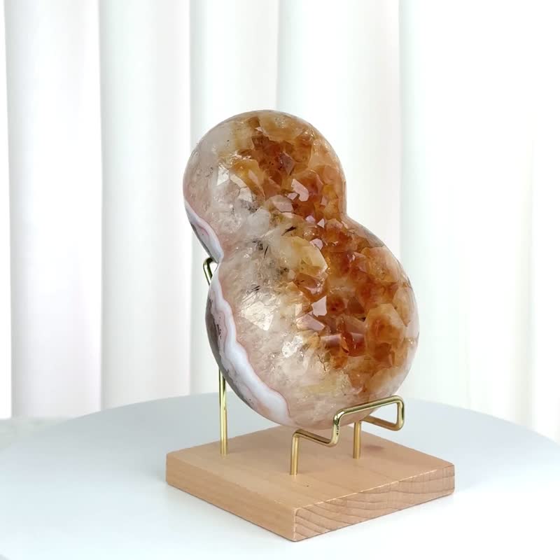 巴西黄晶花生 750607 - 摆饰 - 水晶 黄色