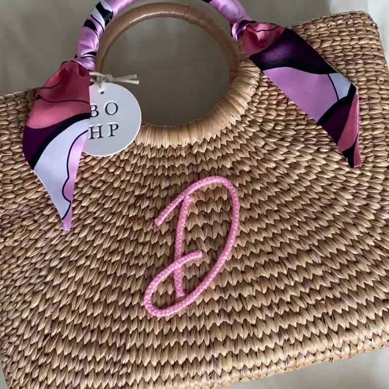 独特的编织工艺，特别适合赠送给亲友、客户或作为婚礼小物。 - 手提包/手提袋 - 竹 