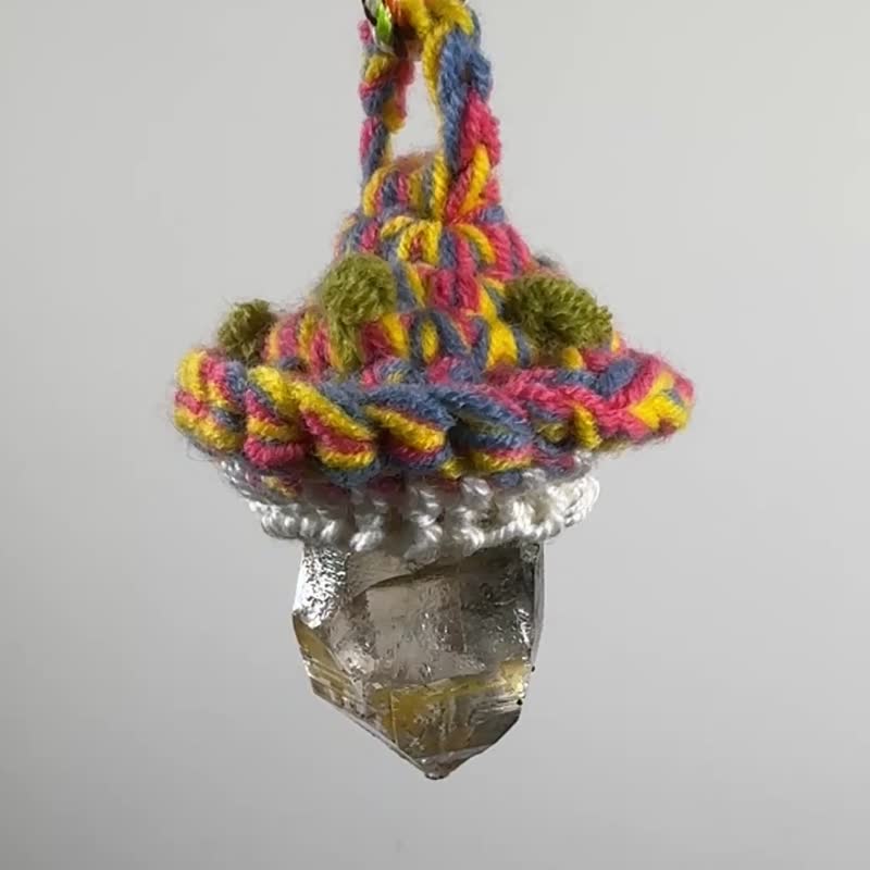 西藏水晶/编织手工项链 - 项链 - 棉．麻 