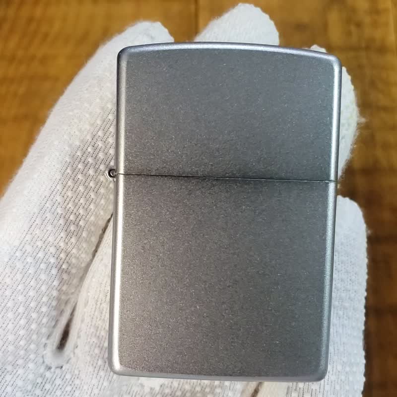 【ZIPPO官方旗舰店】经典磨砂防风打火机 205 - 其他 - 铜/黄铜 银色