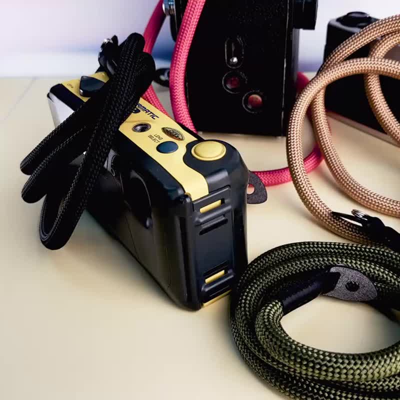 120 厘米相机搭配尼龙登山绳相机颈肩带 - 相机背带/脚架 - 尼龙 