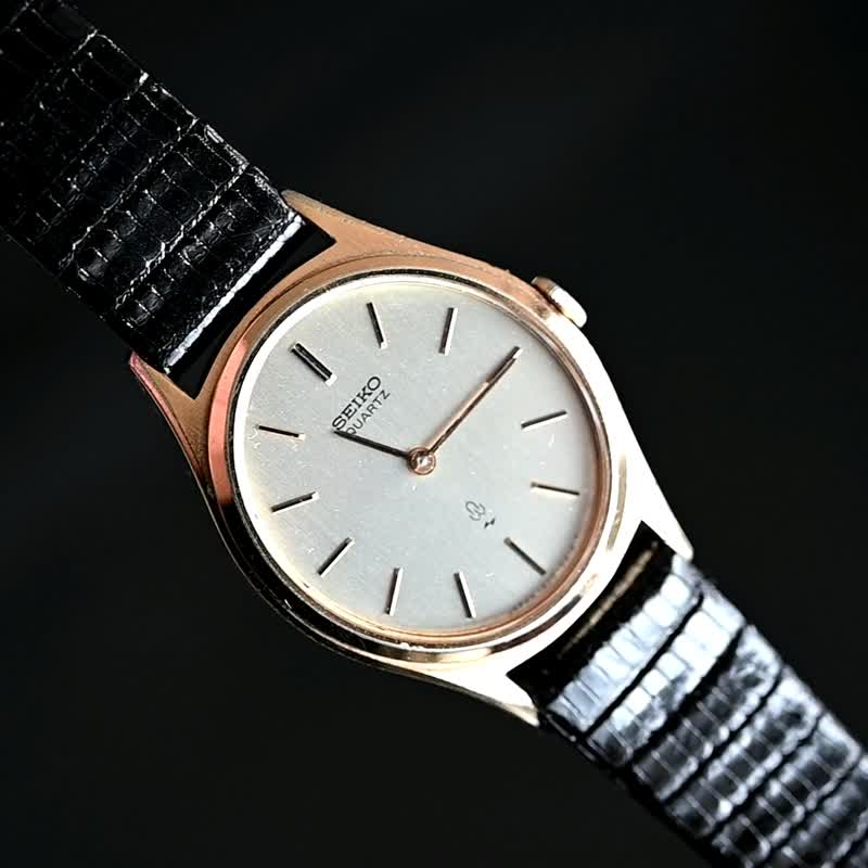 SEIKO 女仕手表 QUARTZ 22mm 椭圆形 镀金 ASGP Ref.1400-5160 手表 古董表 - 女表 - 不锈钢 