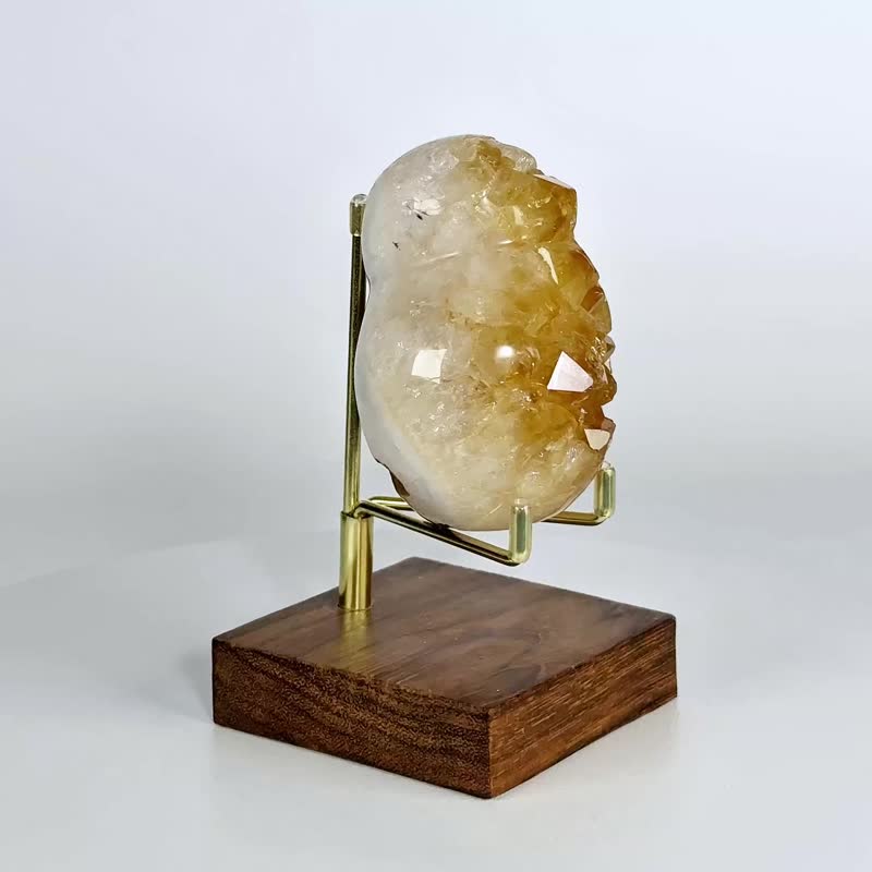 巴西黄晶花生 900190 - 摆饰 - 水晶 黄色