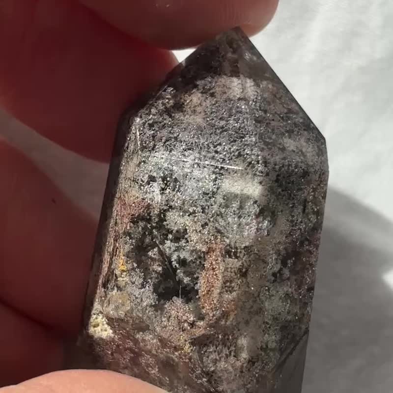四季幽灵 银 粉 绿幽灵 紫幽灵 红幽灵 水晶 全包随型 手把玩 - 摆饰 - 水晶 多色