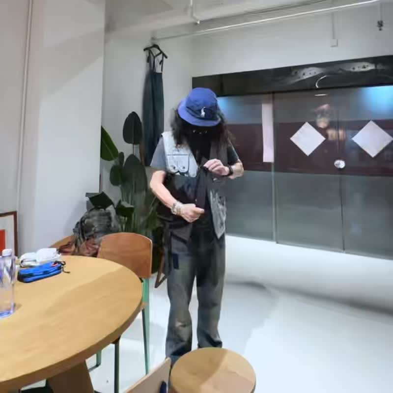 时尚旅行防盗胸包轻量化贴身腰包手机包现金收纳包 - 侧背包/斜挎包 - 尼龙 黑色