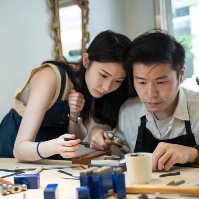 进阶课程【手作戒指进阶课程】文化币可/台北金工/手作戒指/定制 - 金工/饰品 - 银 