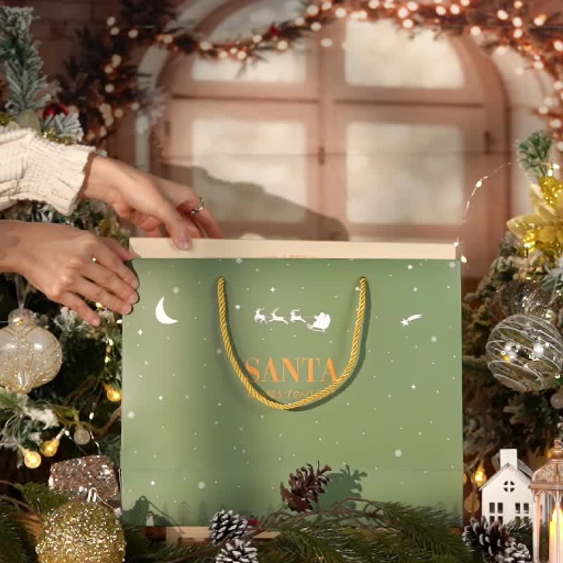 【一件包邮】799~899退休体验箱 超酷圣诞沉浸式享受提钱退休礼物 - 茶 - 纸 金色