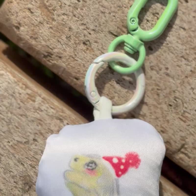 【圣诞礼物首选】陆龟 George 填充吊饰 - 玩偶/公仔 - 纸 黑色