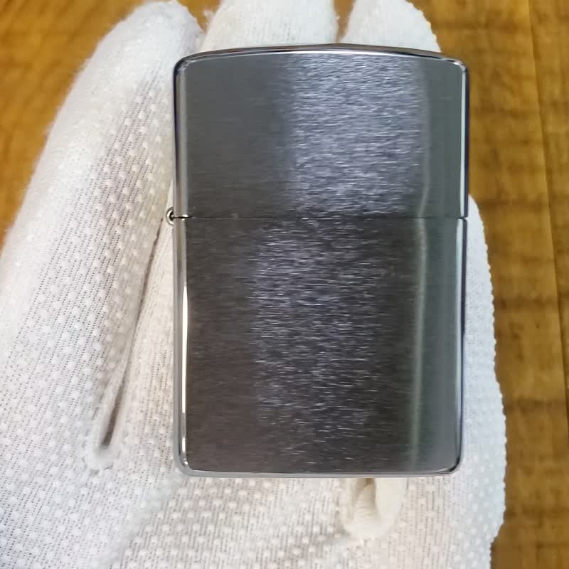 【ZIPPO官方旗舰店】经典沙子(加厚版)防风打火机 162 - 其他 - 铜/黄铜 银色