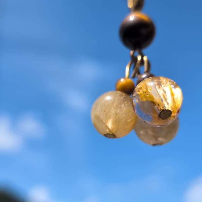 丰盛幸运项链 - 项链 - 宝石 金色