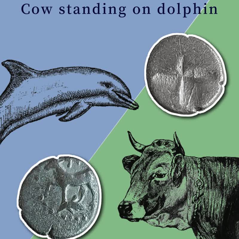 希腊古币 古希腊钱币 真古币 古币珠宝首饰订制18k银等皆可定制 - 其他 - 银 