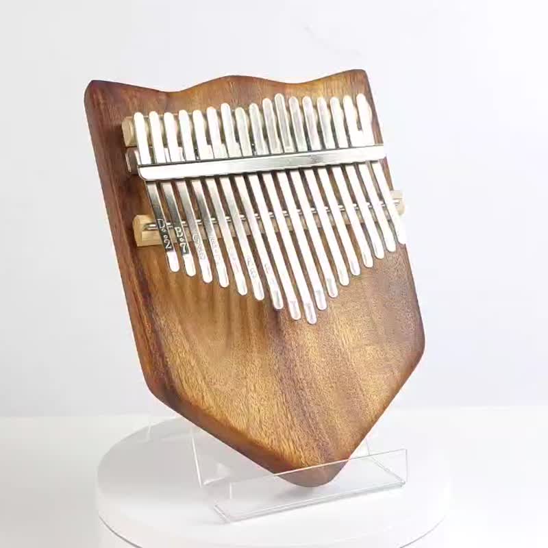 造型相思木拇指琴/ 17音单板拇指琴 /KALIMBA - 吉他/乐器 - 木头 金色