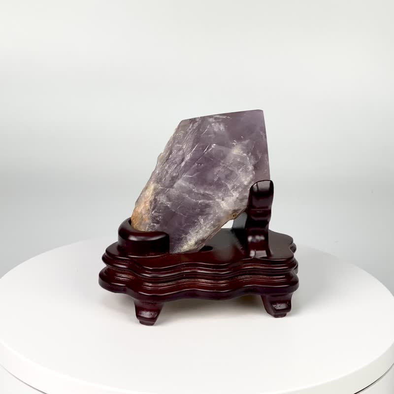 雅典娜紫骨干 050217 - 摆饰 - 水晶 紫色