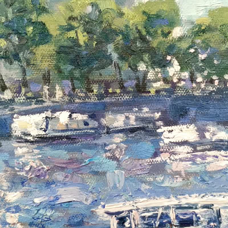 圣彼得堡绘画城市景观 Petersburg Painting Cityscape Original Art 油画城市景观 - 海报/装饰画/版画 - 其他材质 多色