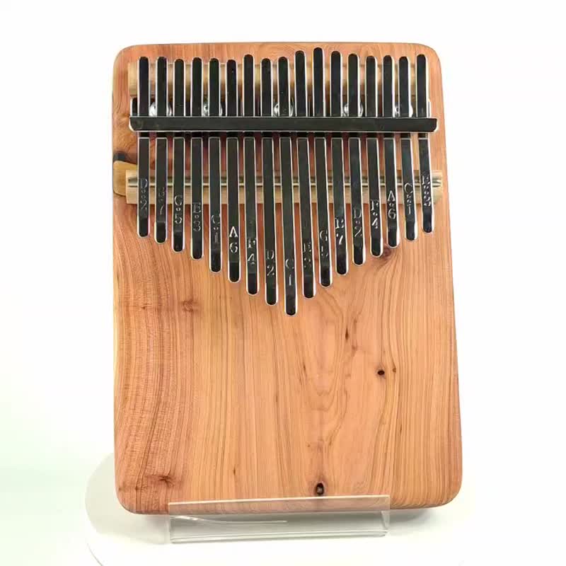 台湾龙柏拇指琴/17音拇指琴/KALIMBA - 吉他/乐器 - 木头 咖啡色